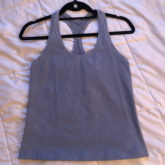 Blue lululemon tank top size 8 (fits like 6) - Picture 2 of 4